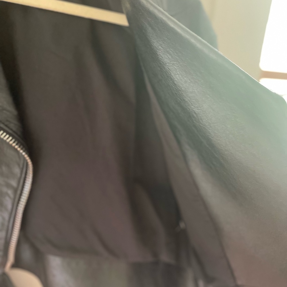 Perfect cropped Coach Leather Jacket - Picture 3 of 4